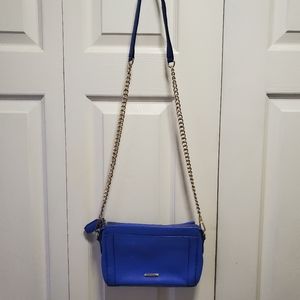 Rebecca Minkoff Blue "Mini Crosby" Crossbody
